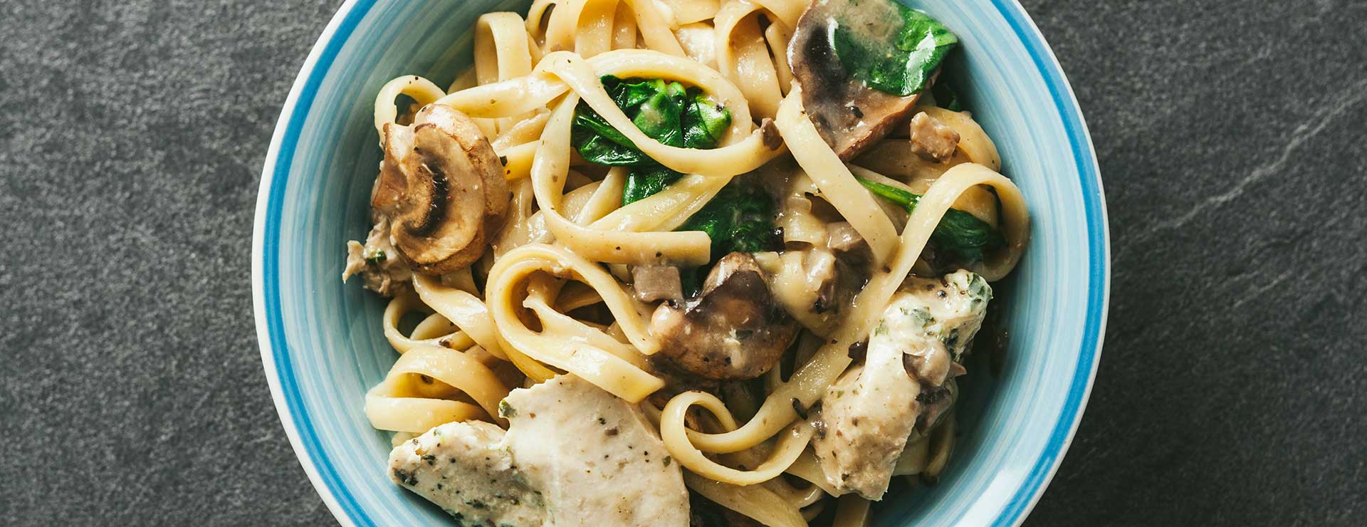 chicken and mushroom pasta