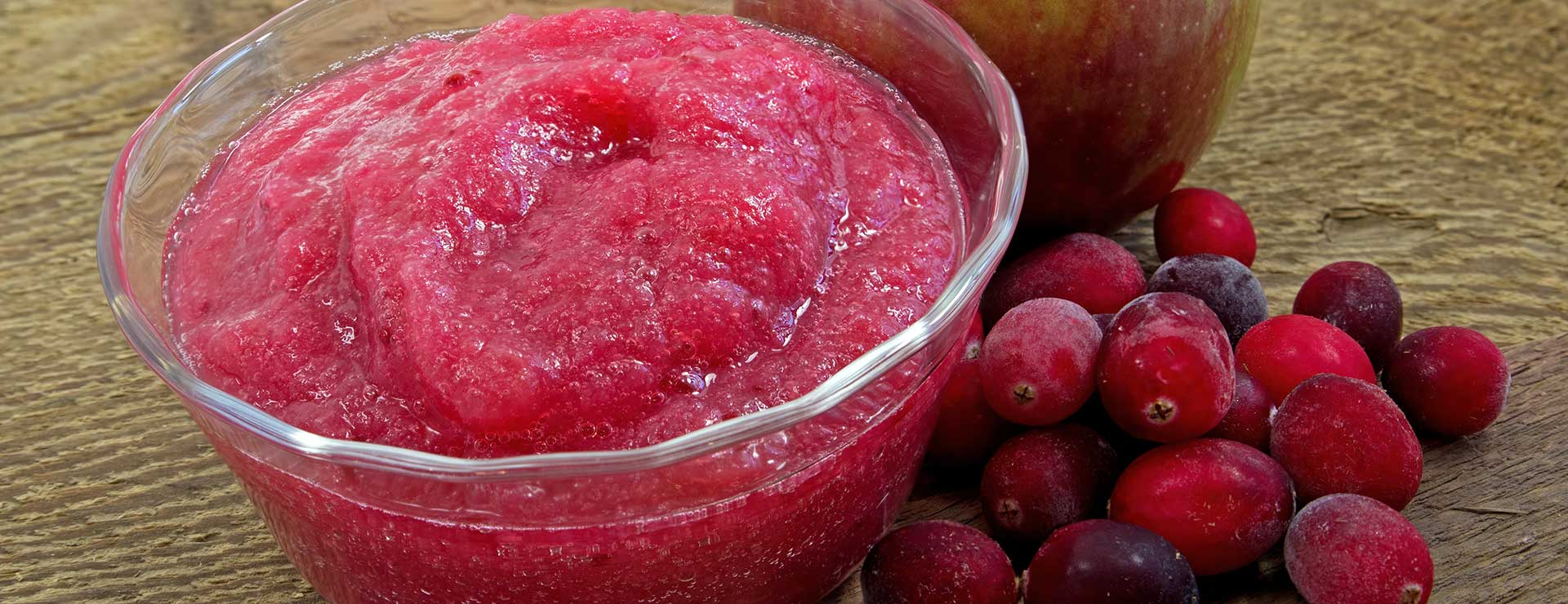 cranberry applesauce
