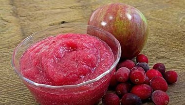 cranberry applesauce
