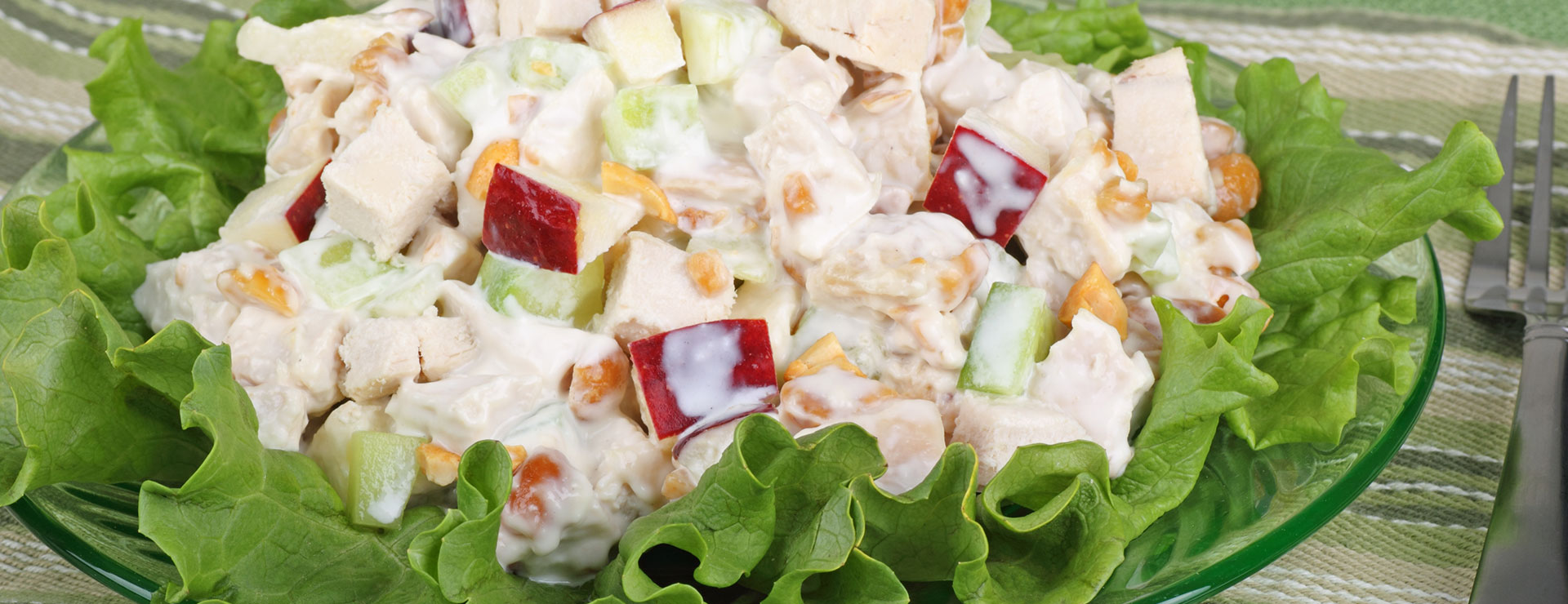 chicken salad with apples