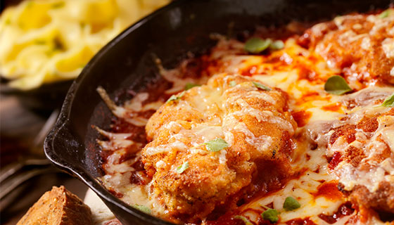 homemade chicken parmigiana