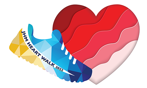 Johns Hopkins Medicine Heart Walk 2022 logo