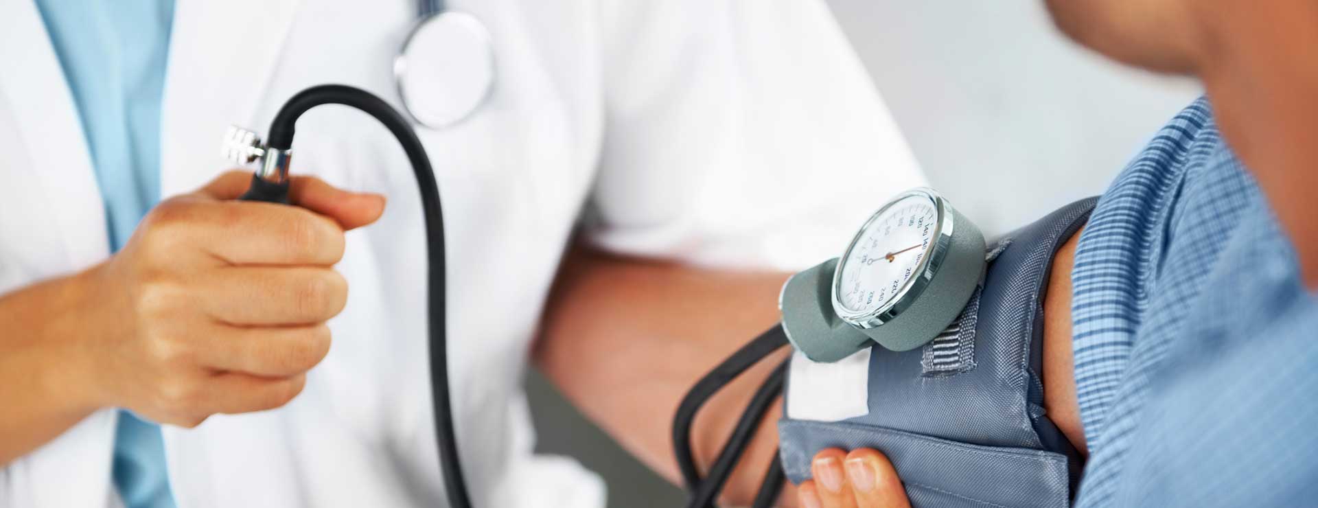 getting vitals checked by doctor
