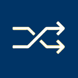 crossing arrows