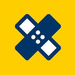 two bandaids make an x