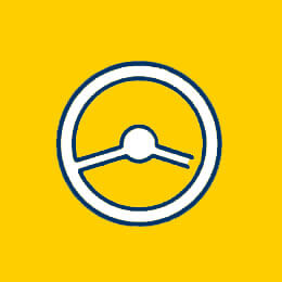 steering wheel icon