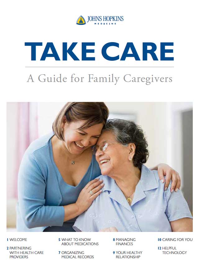 Cover of the caregivers guide