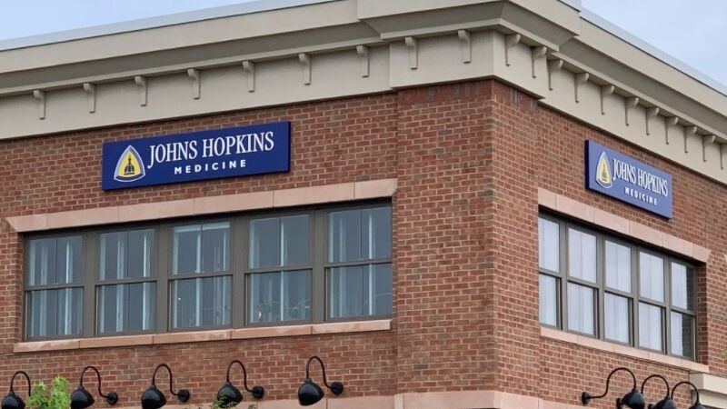 800 Johns Hopkins Community Physicians_Urbana Practice Exterior Sign