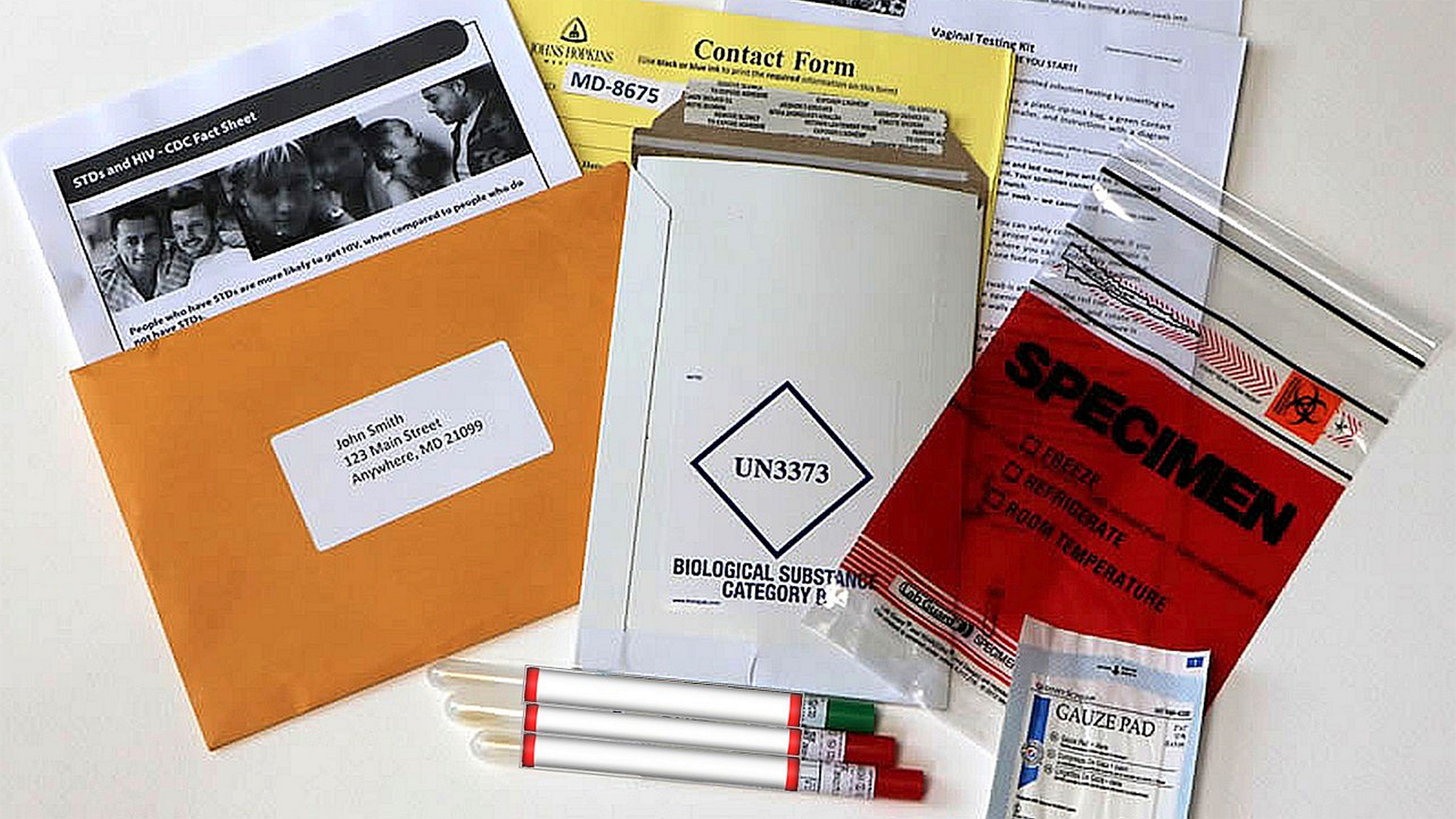 Sti Collection Research Story Tip: Johns Hopkins Medicine At-Home STI Test Kit Still ...