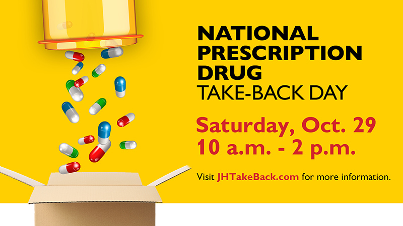 Drug Take-back Day, Oct. 29, 2022