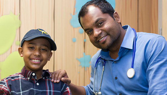 Joao with  Dr. Chellapandian