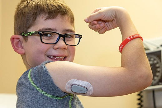 Simon is treated for Type 1 Diabetes at Johns Hopkins All Children's Hospital 