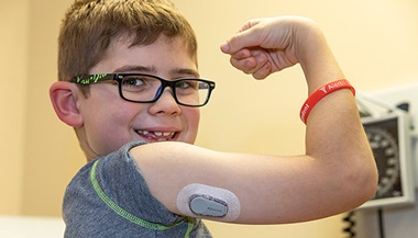 Simon is treated for Type 1 Diabetes at Johns Hopkins All Children's Hospital 