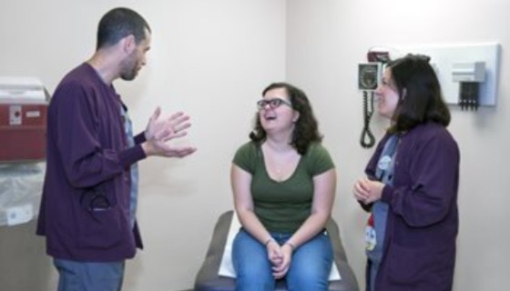 Tracie in the Chronic Pain Clinic