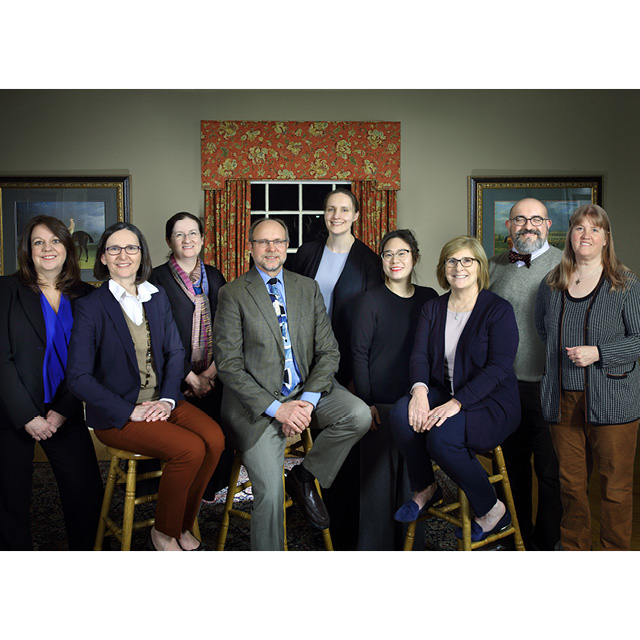 A photo shows the Johns Hopkins Medicine breast surgery team. 