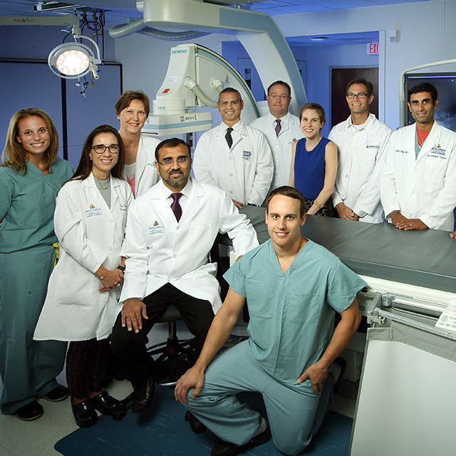 A photo shows members of the stroke program.