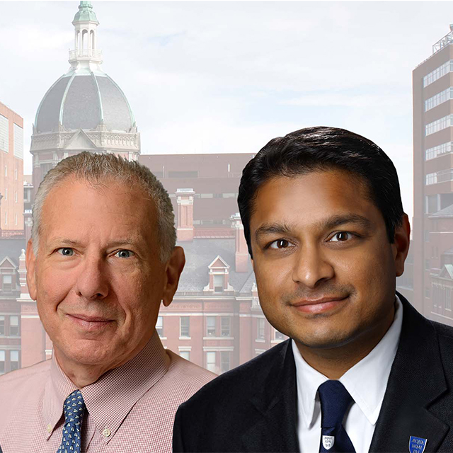 Image of two leaders of the Osler Residency program.
