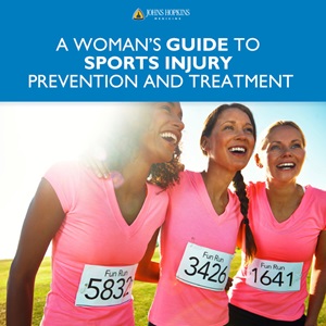 A cover of the Women's Guide to Sports Injuries ebook