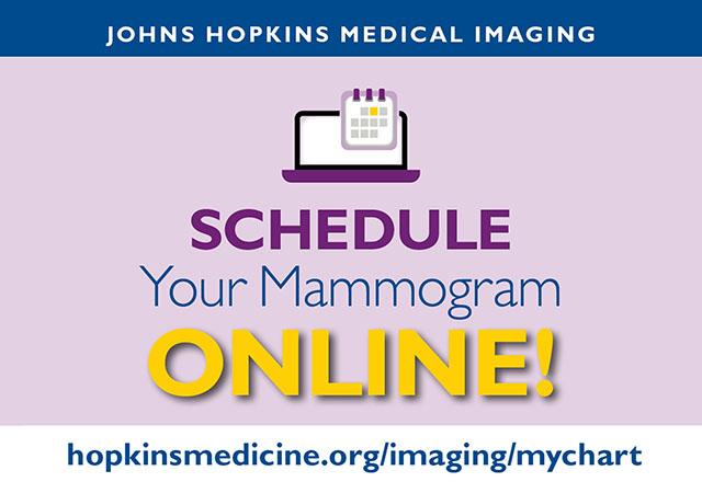 schedule your mammogram