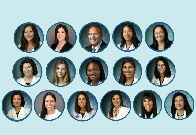 composite of faculty photos