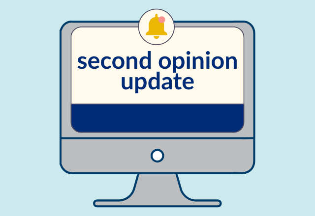 second opinion update