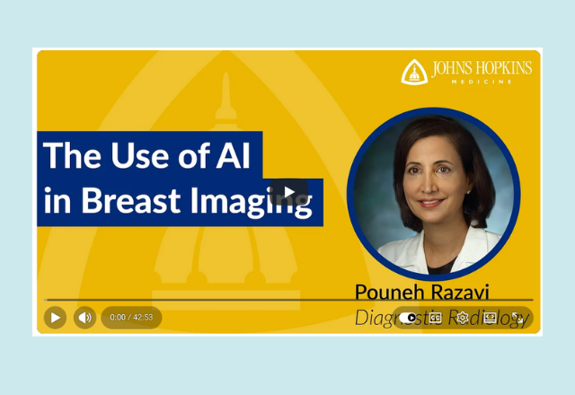 use of AI in breast imaging