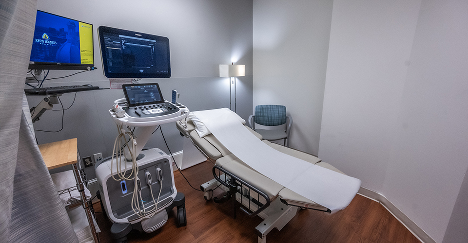 Patient area