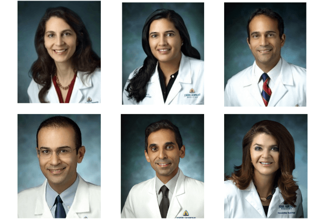 headshots of the musculoskeletal team