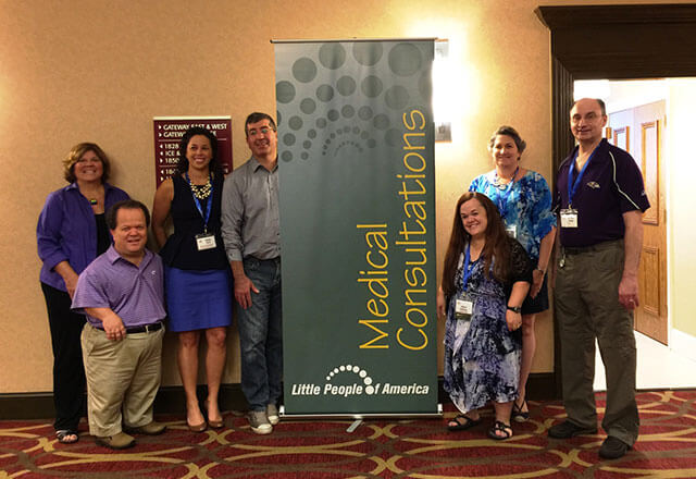 Greenberg Center for Skeletal Dysplasia faculty and staff at LPA conference 2015