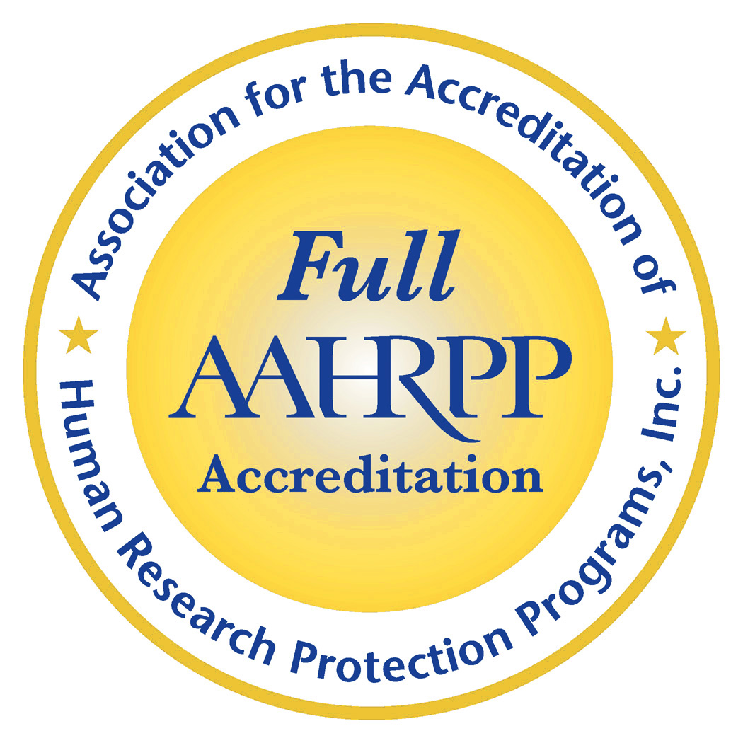 AAHRPP Full Accreditation Logo