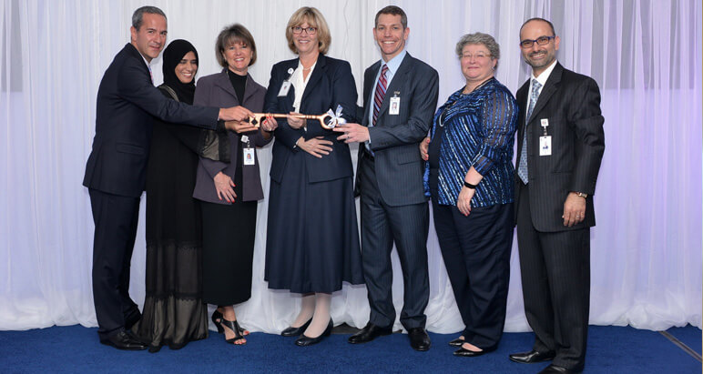 Handing off the key to new owners