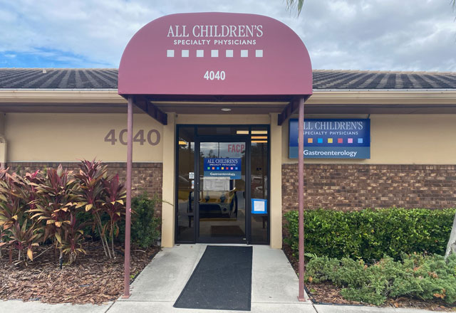 All Children's Hospital Gastroenterology Sarasota location