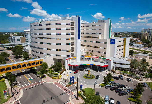 all children's hospital overhead view