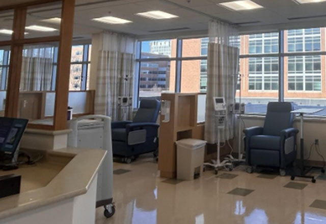 Inside Sibley Medical Office Infusion Center