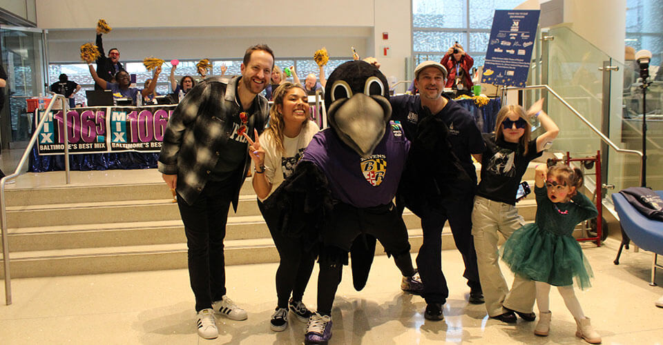 poe the raven with radiothon djs