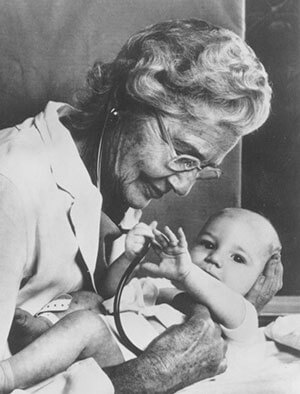 Dr. Helen Taussig, first female director of the Harriet Lane Home’s Cardiac Clinic