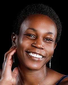 A headshot portrait of Lori Randolph, M.S.