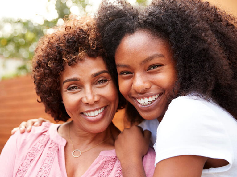 Image of two African American women 