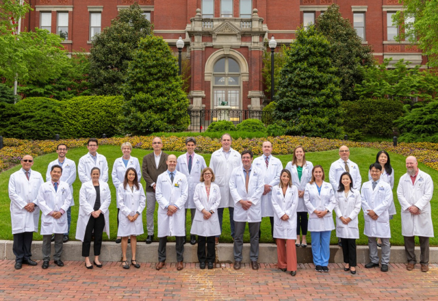 The Johns Hopkins Liver and Biliary Cancer Multidisciplinary Clinic team. Credit: Johns Hopkins Medicine