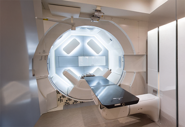 Image of the proton machine at Johns Hopkins