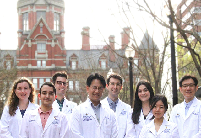 Members of the Won Jin Ho Laboratory within the Johns Hopkins Kimmel Cancer Center Gastrointestinal Oncology Group. 