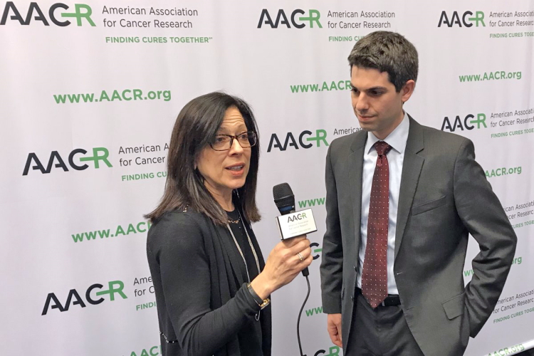 Dr. Jaffee and Dr. Yarchoan at AACR
