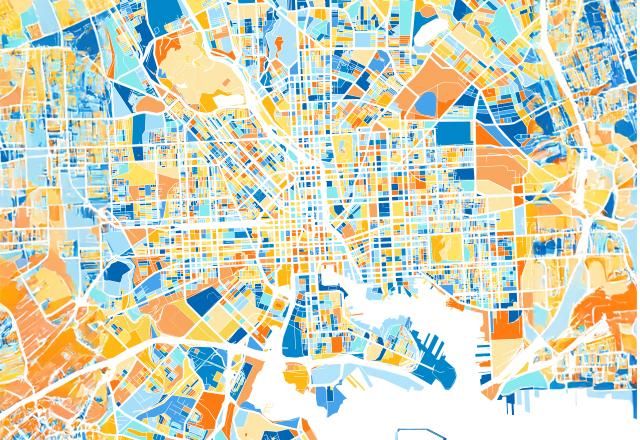 Photo of a map