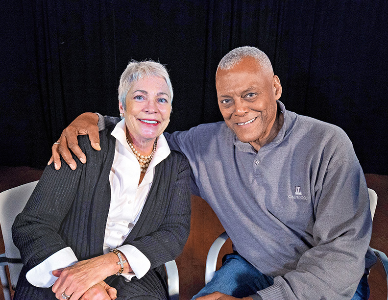 Col. Gary Steele with his wife, Mona