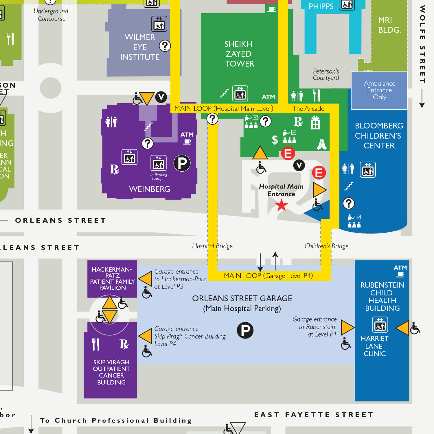 Viragh building map