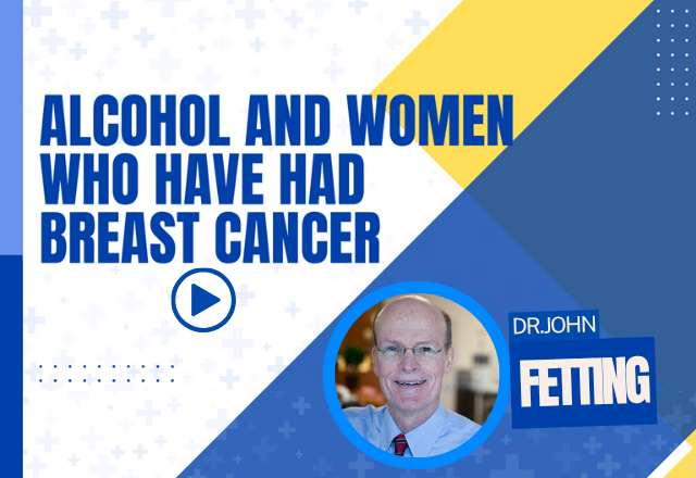 Video thumbnail for alcohol and women who have breast cancer