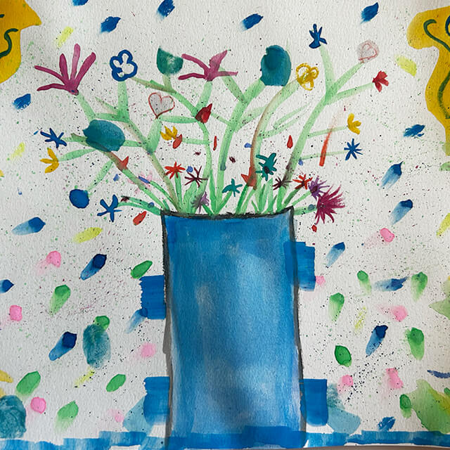 artwork from Kirsten at the Children's Center