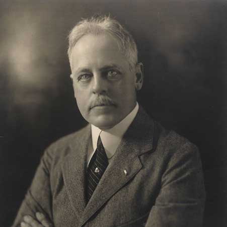 Black and white photo of William Wilmer