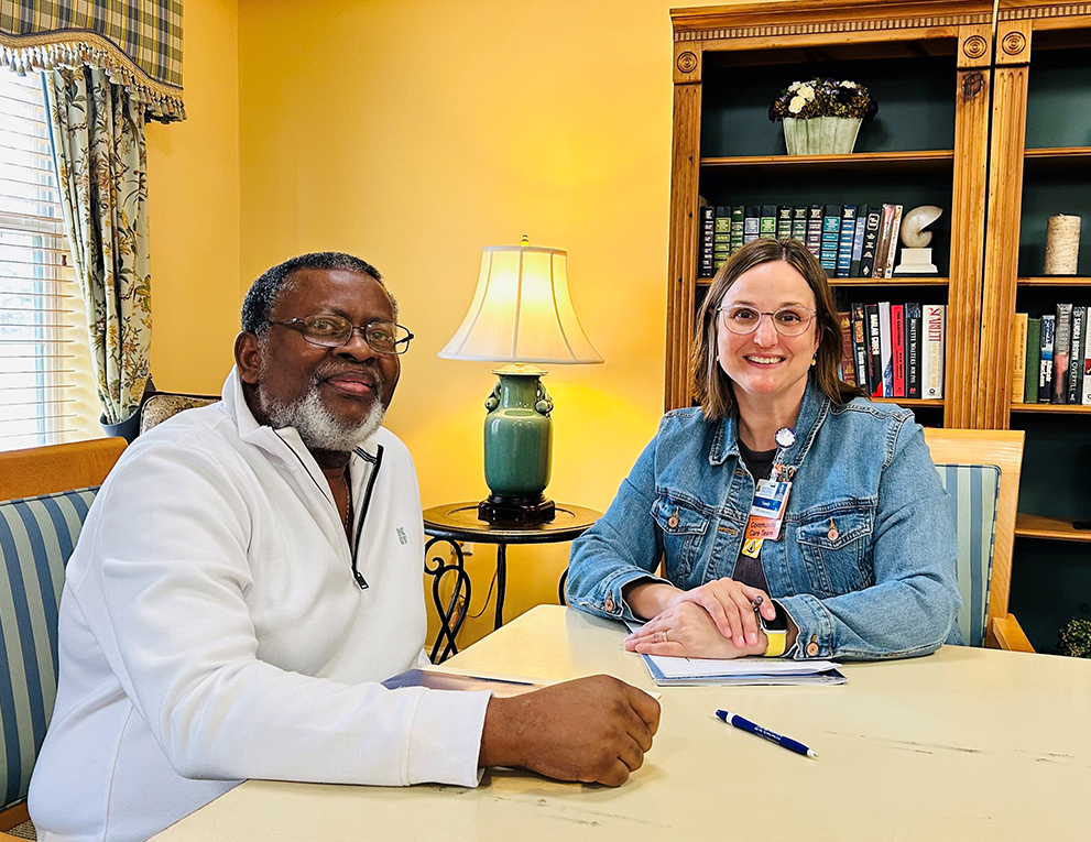 Workers meet patients hero