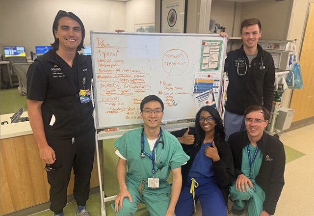 housestaff during rounds